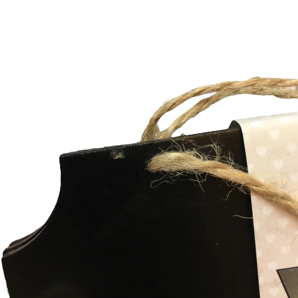 Chalkboard Star Clips & Jute String Signs Tabletop Decor Pantry Labels Gifts NWT